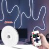 SB-6512 2.5 Metre Beyaz Işık Metre Esnek Neon Led Şerit Işık Dimmer Kumandalı Dekoratif Aydınlatma Seti
