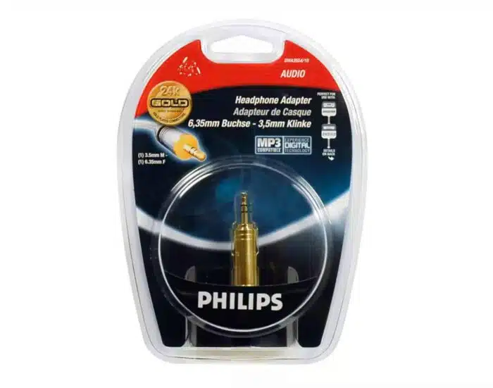 Philips Swa3554/10 Stereo Adaptör Çevirici 6.3 mm - 3.5 mm