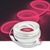 SB-6508 2 Metre Pembe Işık Neon Led Şerit Dış Mekan Silikonlu Esnek Dekoratif Aydınlatma 220v Fişli