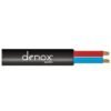 Denox 2 * 2.5 mm DNX-SPK 225 DARK GR Hoparlör Kablosu