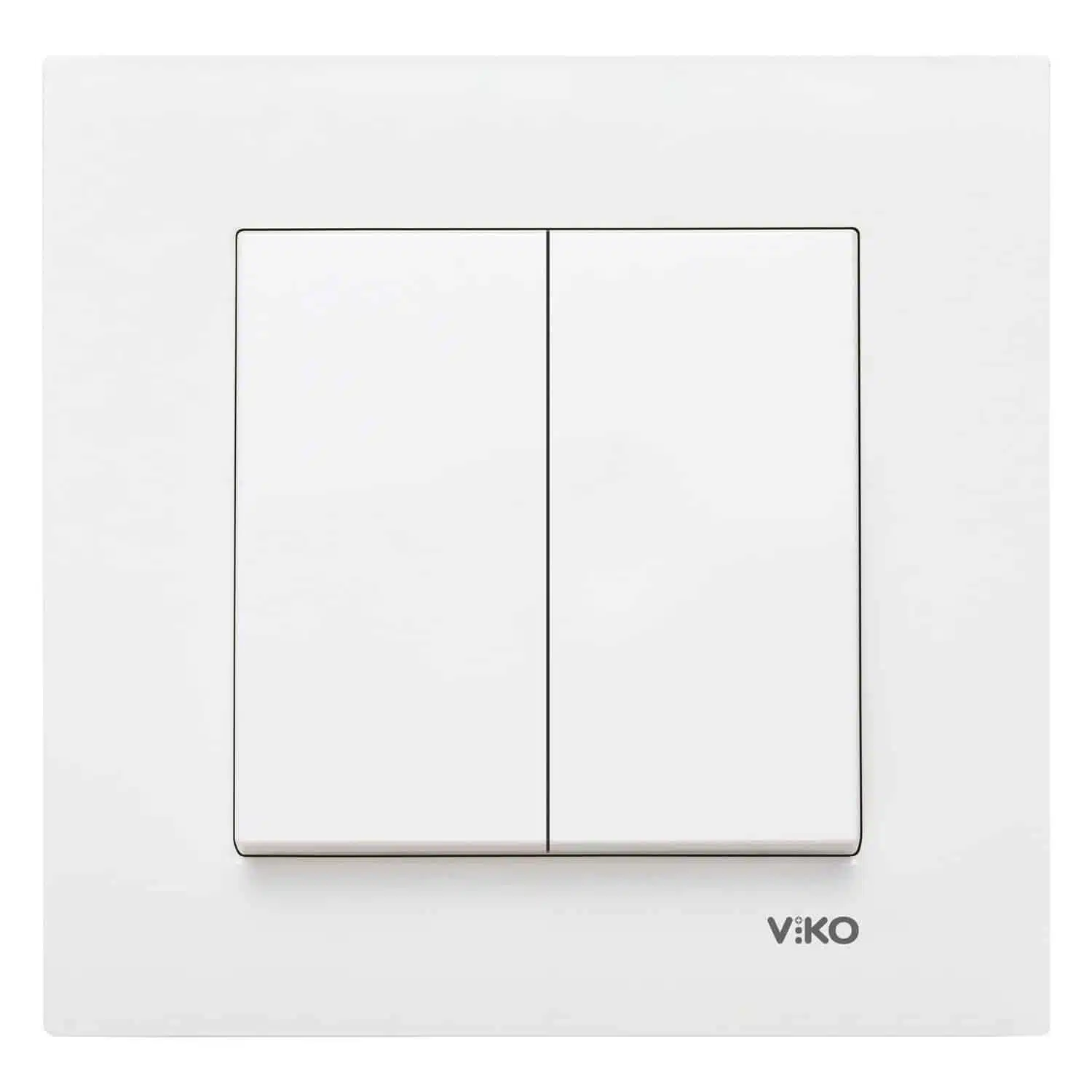 Viko Karre Sıva Altı İkili Komütatör Anahtar Beyaz