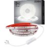 Superb Şerit Led Işık Aydınlatma 120 Ledli 10 Cm Kesilebilir 220v Metre Seçenekli