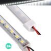 Superb Metal Kasalı Şerit Led Işık 50-100 Cm 24v